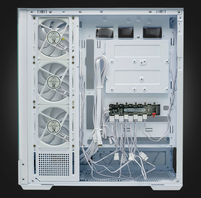 Корпус XASTRA Q700 7ARGB-C10-UC White-4