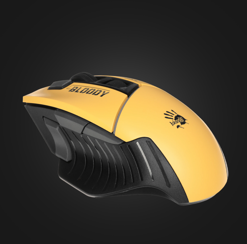 Мышь проводная A4Tech Bloody W95 Max Sports желтый-3_результат