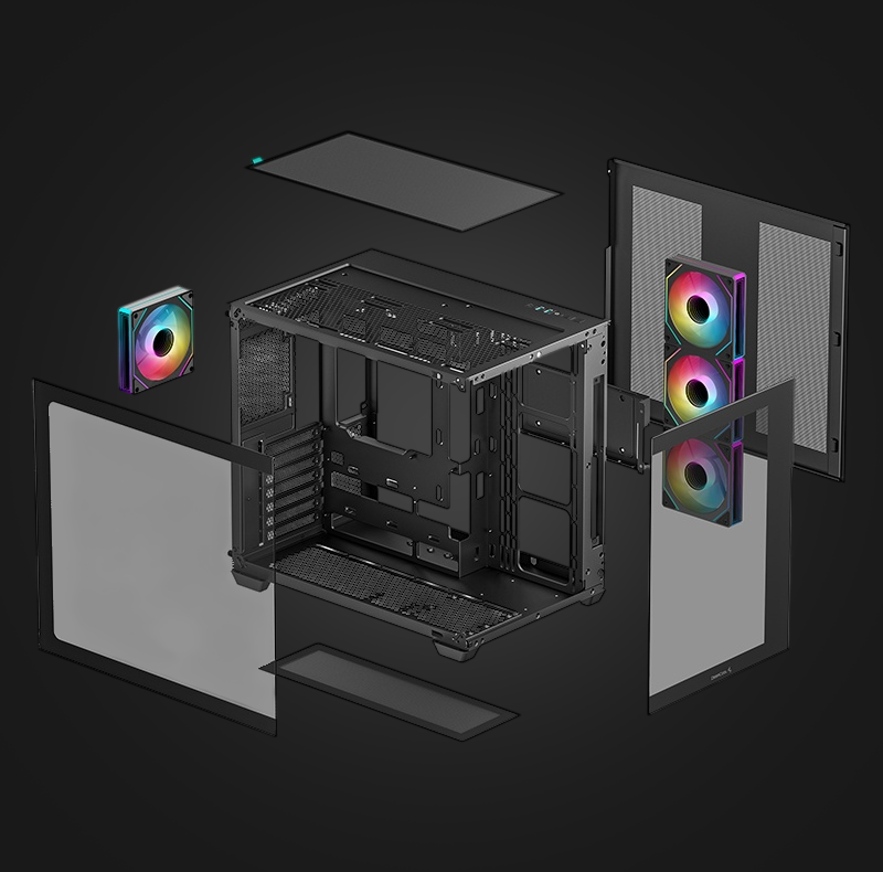 Deepcool CG530 4F черный-5