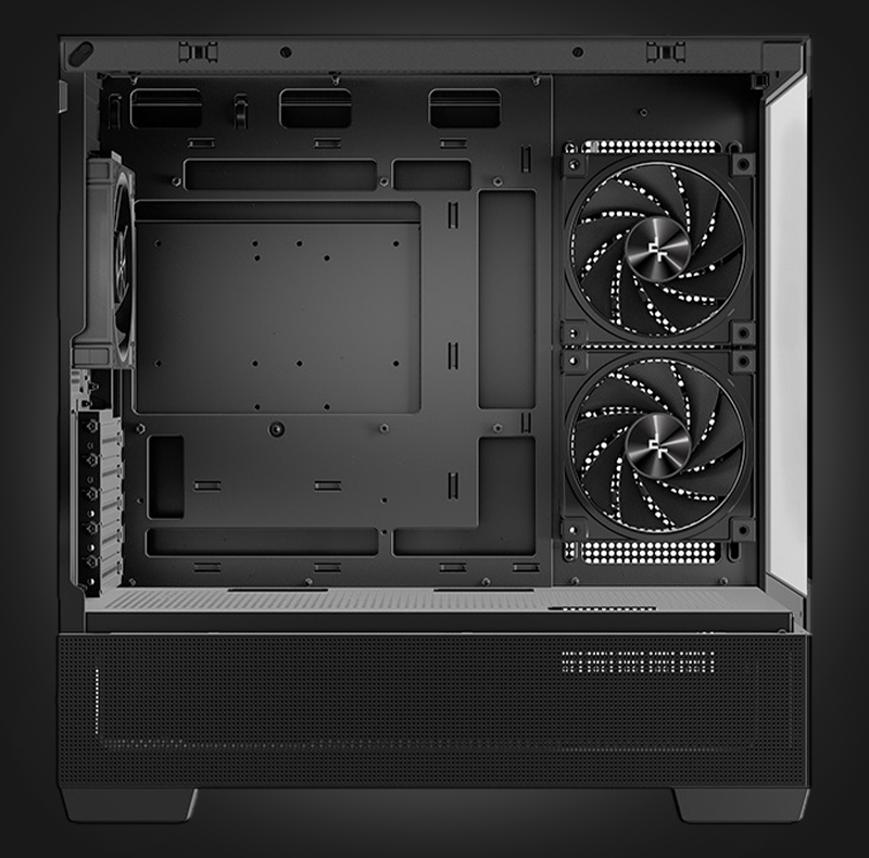Корпус Deepcool CG380 3F, черный-3