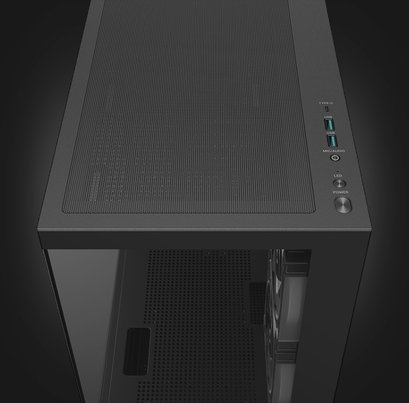 Корпус Deepcool CG380 3F, черный-4